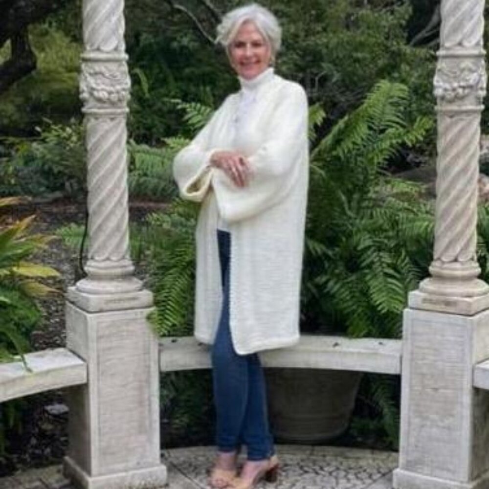 Handknitted Sweater Long Cardigan